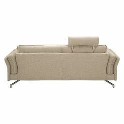 Loftscape Sofa Enrico (2,5-Sitzer) - Webstoff Beige - Mit 1 Kopfstütze -WOHNZIMMERMÖBEL Verkäufe sofa enrico 2 5 sitzer webstoff beige 429283