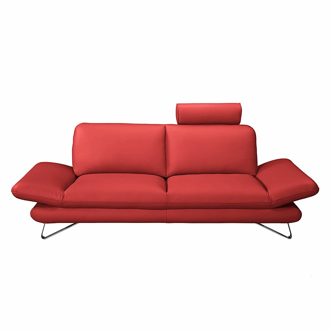 Fredriks Sofa Enzo (2,5-Sitzer) - Echtleder Kaminrot - Kopfstütze verstellbar 3 Fredriks Sofa Enzo (2,5-Sitzer) - Echtleder Kaminrot - Kopfstütze verstellbar – Bild 3