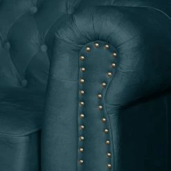 Jack & Alice Sofa Esplanada (2-Sitzer) Samt - Dunkelblau 17 Jack & Alice Sofa Esplanada (2-Sitzer) Samt - Dunkelblau -WOHNZIMMERMÖBEL Verkäufe sofa esplanada 3 sitzer microfaser dunkelblau 4504688