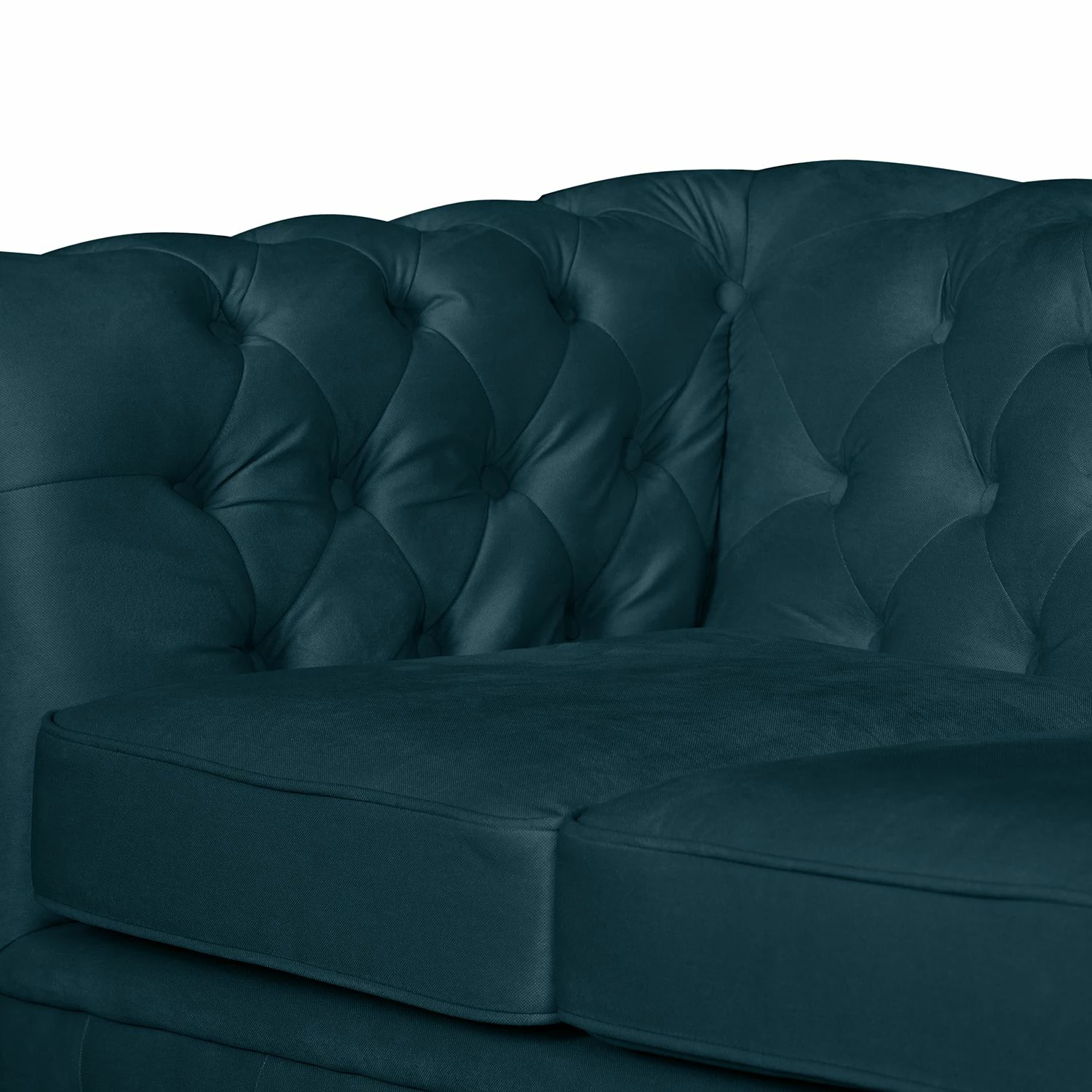 Jack & Alice Sofa Esplanada (2-Sitzer) Samt - Dunkelblau 8 Jack & Alice Sofa Esplanada (2-Sitzer) Samt - Dunkelblau – Bild 8