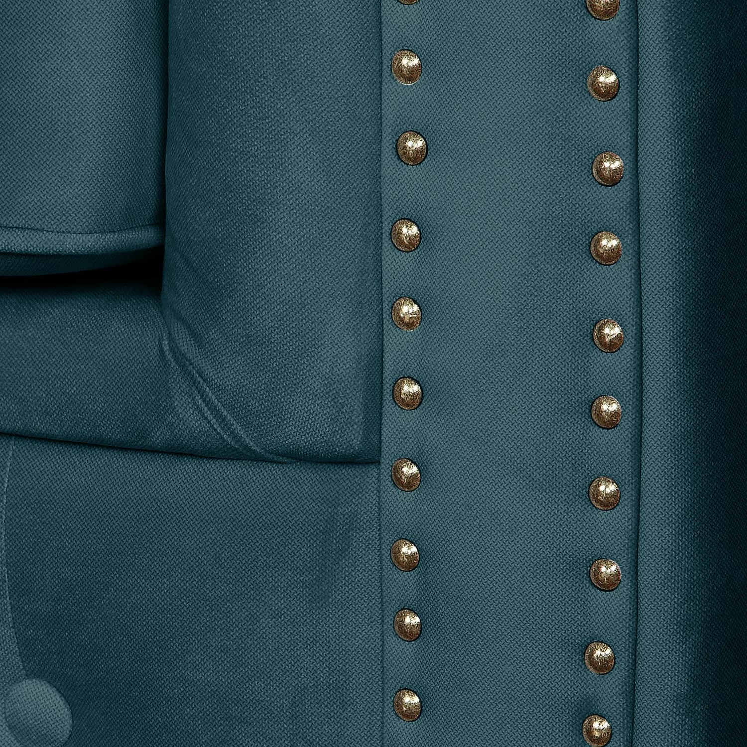 Jack & Alice Sofa Esplanada (2-Sitzer) Samt - Dunkelblau 10 Jack & Alice Sofa Esplanada (2-Sitzer) Samt - Dunkelblau – Bild 10