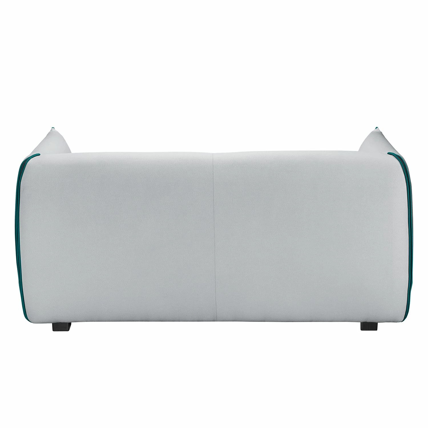 Fredriks Sofa Grady Webstoff II (2-Sitzer) - Hellgrau / Türkis 4 Fredriks Sofa Grady Webstoff II (2-Sitzer) - Hellgrau / Türkis – Bild 4