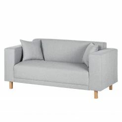Sofa KiYDOO relax (2-Sitzer) Webstoff - Silber