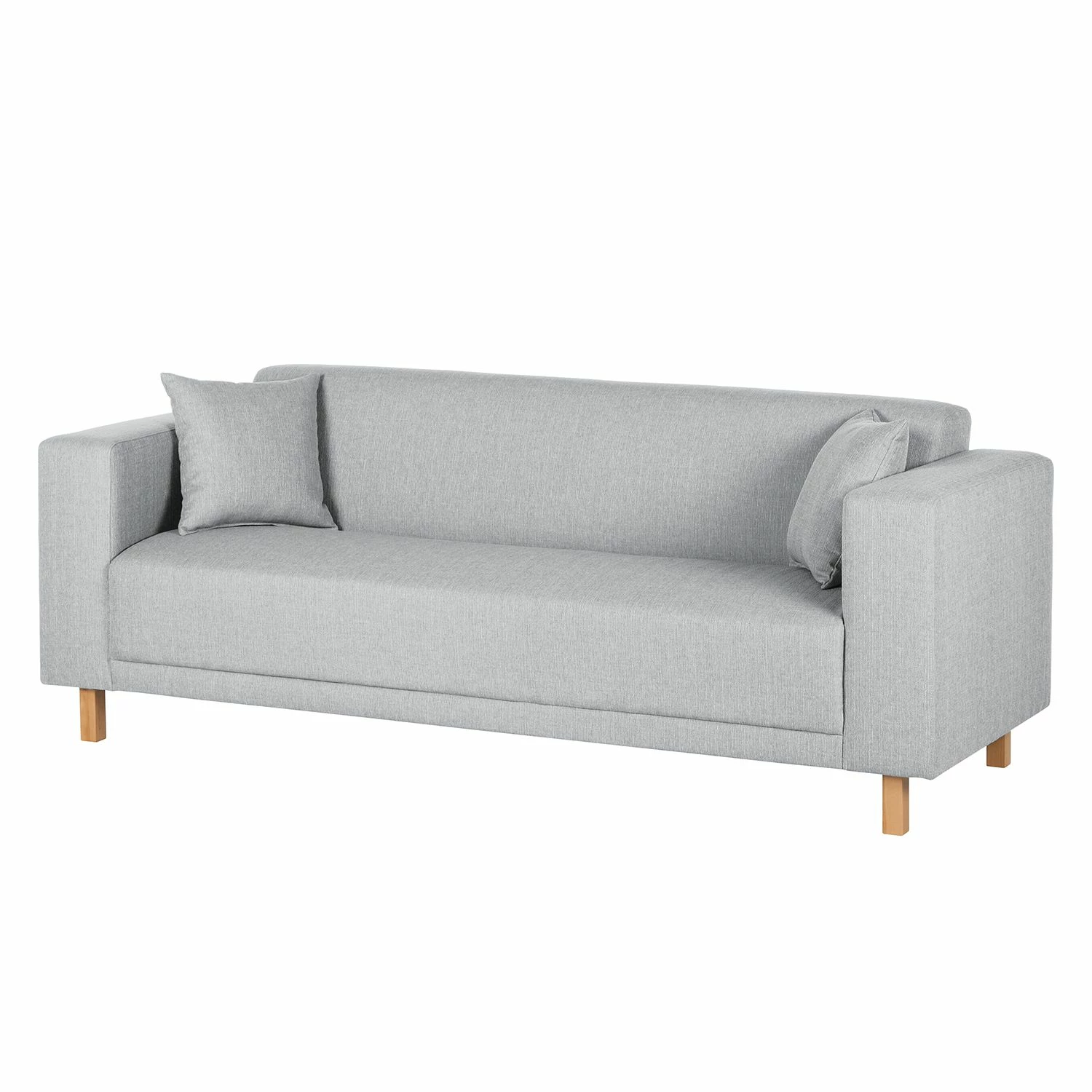 Sofa KiYDOO relax (3-Sitzer) Webstoff - Silber 1 Sofa KiYDOO relax (3-Sitzer) Webstoff - Silber