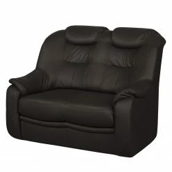 Modoform Sofa Lakin (2-Sitzer) - Kunstleder - Dunkelbraun