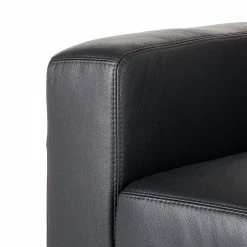Fredriks Sofa Lampone (3-Sitzer) - Echtleder - Schwarz -WOHNZIMMERMÖBEL Verkäufe sofa lampone 3 sitzer echtleder schwarz 1387439