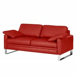 Fredriks Sofa Laureto II (2-Sitzer) Echtleder - Rot