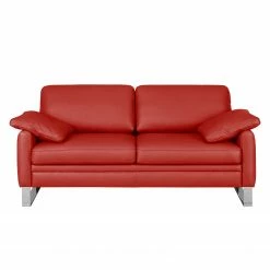 Fredriks Sofa Laureto II (2-Sitzer) Echtleder - Rot -WOHNZIMMERMÖBEL Verkäufe sofa laureto ii 2 sitzer echtleder rot 3611285