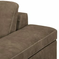 Ars Natura Sofa Maine (3-Sitzer) Echtleder - Cappuccino -WOHNZIMMERMÖBEL Verkäufe sofa maine 3 sitzer echtleder cappuccino 4479896