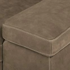 Ars Natura Sofa Maine (3-Sitzer) Echtleder - Cappuccino -WOHNZIMMERMÖBEL Verkäufe sofa maine 3 sitzer echtleder cappuccino 4479904