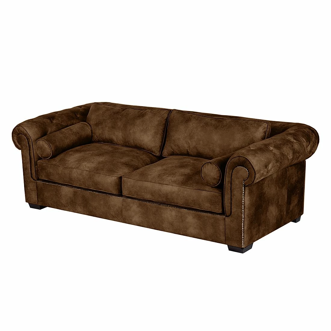 Ars manufacti Sofa Mallow (3- Sitzer) Antiklederoptik - Braun 1 Ars manufacti Sofa Mallow (3- Sitzer) Antiklederoptik - Braun