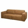 Ars manufacti Sofa Manchester (2-Sitzer) Echtleder - Cognac