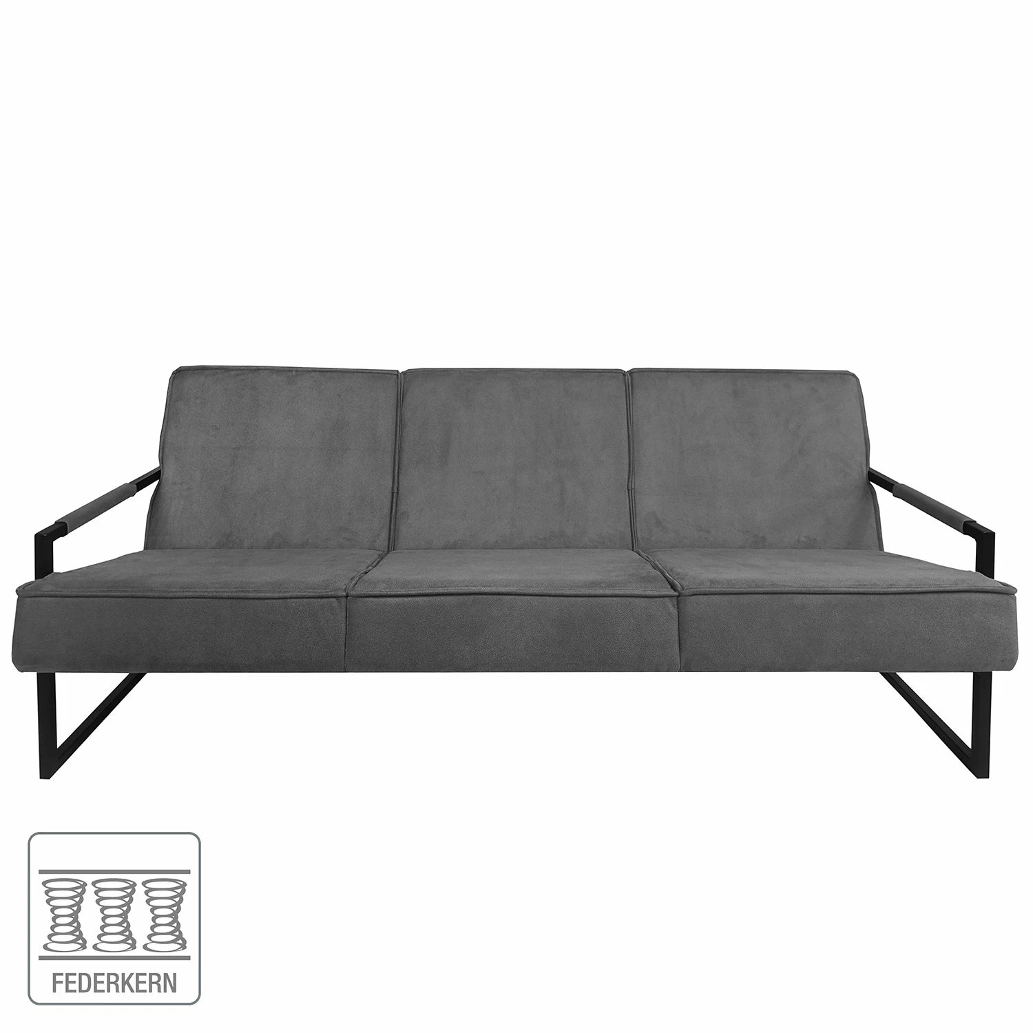 Ars manufacti Sofa Manchester IV (3-Sitzer) - Grau 2 Ars manufacti Sofa Manchester IV (3-Sitzer) - Grau – Bild 2