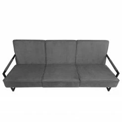 Ars manufacti Sofa Manchester IV (3-Sitzer) - Grau 8 Ars manufacti Sofa Manchester IV (3-Sitzer) - Grau -WOHNZIMMERMÖBEL Verkäufe sofa manchester iv 3 sitzer antiklederlook grau 5043684