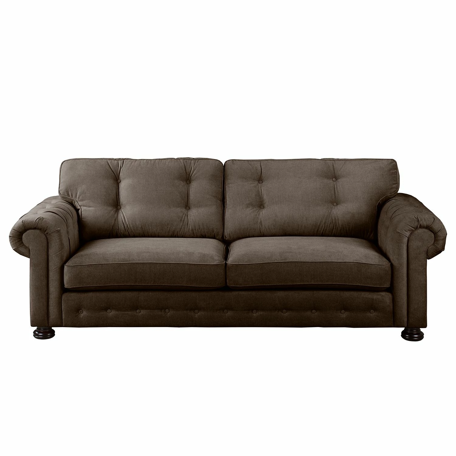 Velvet Studio Polstergarnitur Marau (3-2) - Braun 2 Velvet Studio Polstergarnitur Marau (3-2) - Braun – Bild 2