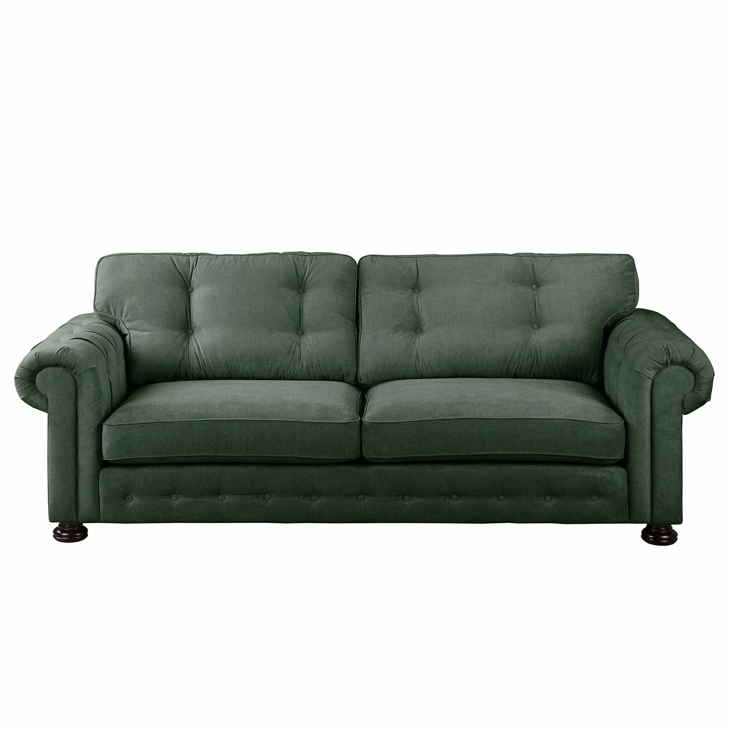 Velvet Studio Polstergarnitur Marau (3-2) - Olivgrün 2 Velvet Studio Polstergarnitur Marau (3-2) - Olivgrün – Bild 2