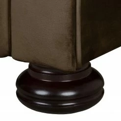 Velvet Studio Polstergarnitur Marau (3-2) - Braun -WOHNZIMMERMÖBEL Verkäufe sofa marau 3 sitzer samt braun 4915320