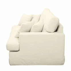 Maison Belfort Sofa Mormès (2,5-Sitzer) -Webstoff - Creme -WOHNZIMMERMÖBEL Verkäufe sofa merens 2 5 sitzer webstoff creme 4188772
