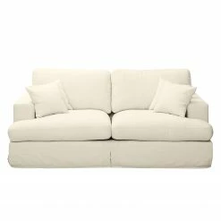 Maison Belfort Sofa Mormès (2,5-Sitzer) -Webstoff - Creme -WOHNZIMMERMÖBEL Verkäufe sofa merens 2 5 sitzer webstoff creme 4188788
