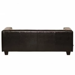 Maison Belfort Sofa Nespolo (3-Sitzer) - Kunstleder - Dunkelbraun -WOHNZIMMERMÖBEL Verkäufe sofa nespolo 3 sitzer bycast kunstleder dunkelbraun 4576972
