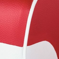 Studio Monroe Sofa Nixa (2-Sitzer) - Kunstleder Rot/Weiß -WOHNZIMMERMÖBEL Verkäufe sofa nixa 2 sitzer kunstleder rot weiss 399374