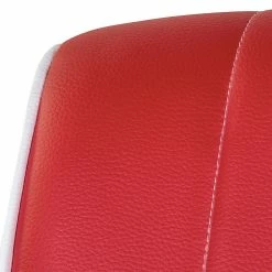 Studio Monroe Sofa Nixa (2-Sitzer) - Kunstleder Rot/Weiß -WOHNZIMMERMÖBEL Verkäufe sofa nixa 2 sitzer kunstleder rot weiss 399375