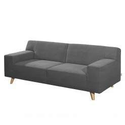Tom Tailor Sofa Nordic Pure Webstoff (2-Sitzer) - Stoff TUS: 9 graphite