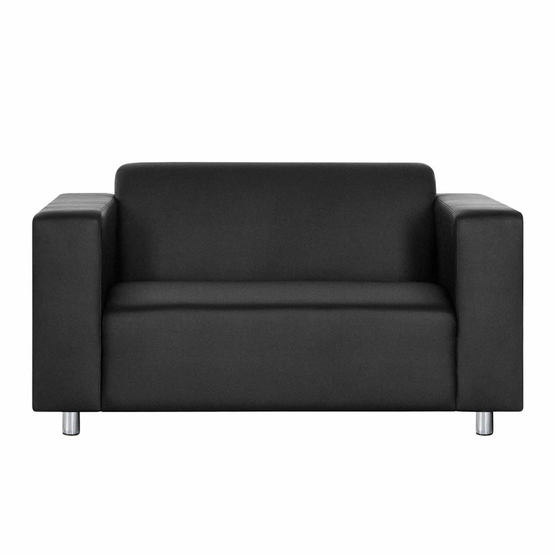 Mooved Sofa Oslo (2-Sitzer) - Kunstleder Schwarz 2 Mooved Sofa Oslo (2-Sitzer) - Kunstleder Schwarz – Bild 2