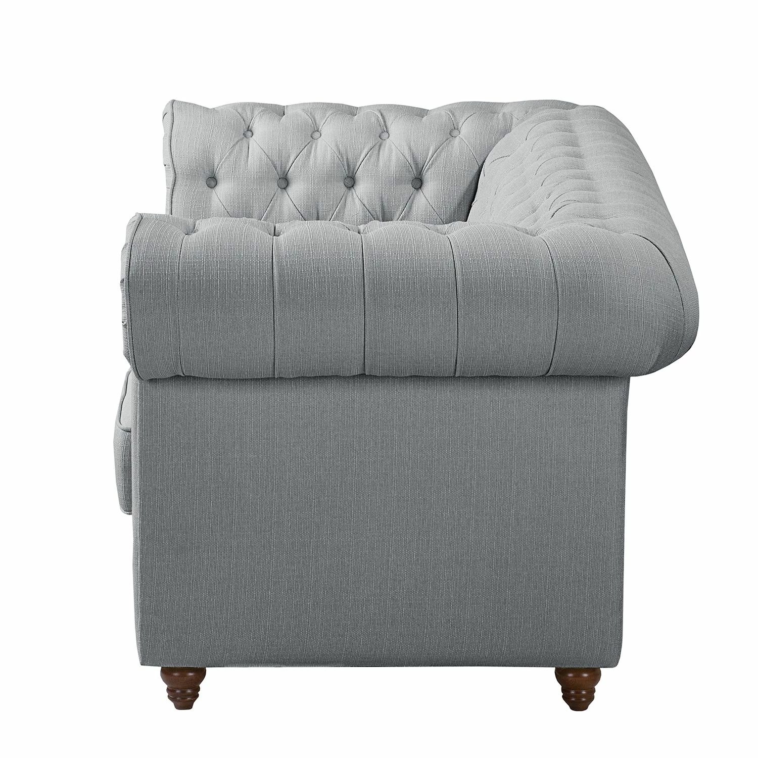 Maison Belfort Sofa Pintano (2-Sitzer) - Silbergrau 4 Maison Belfort Sofa Pintano (2-Sitzer) - Silbergrau – Bild 4