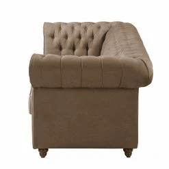 Maison Belfort Sofa Pintano (3-Sitzer) - Congo Grau 15 Maison Belfort Sofa Pintano (3-Sitzer) - Congo Grau -WOHNZIMMERMÖBEL Verkäufe sofa pintano 3 sitzer antiklederoptik congo grau 4895364