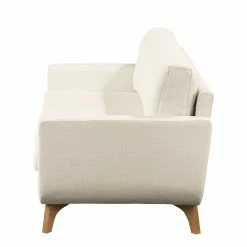 Mørteens Sofa Postville (3-Sitzer) - Hellbeige -WOHNZIMMERMÖBEL Verkäufe sofa postville 3 sitzer strukturstoff hellbeige 4890796 1