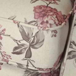 Maison Belfort Polstergarnitur Rosehearty (3-2-1) - Webstoff - Creme / Rose -WOHNZIMMERMÖBEL Verkäufe sofa rosehearty 3 sitzer webstoff creme rose 4191036