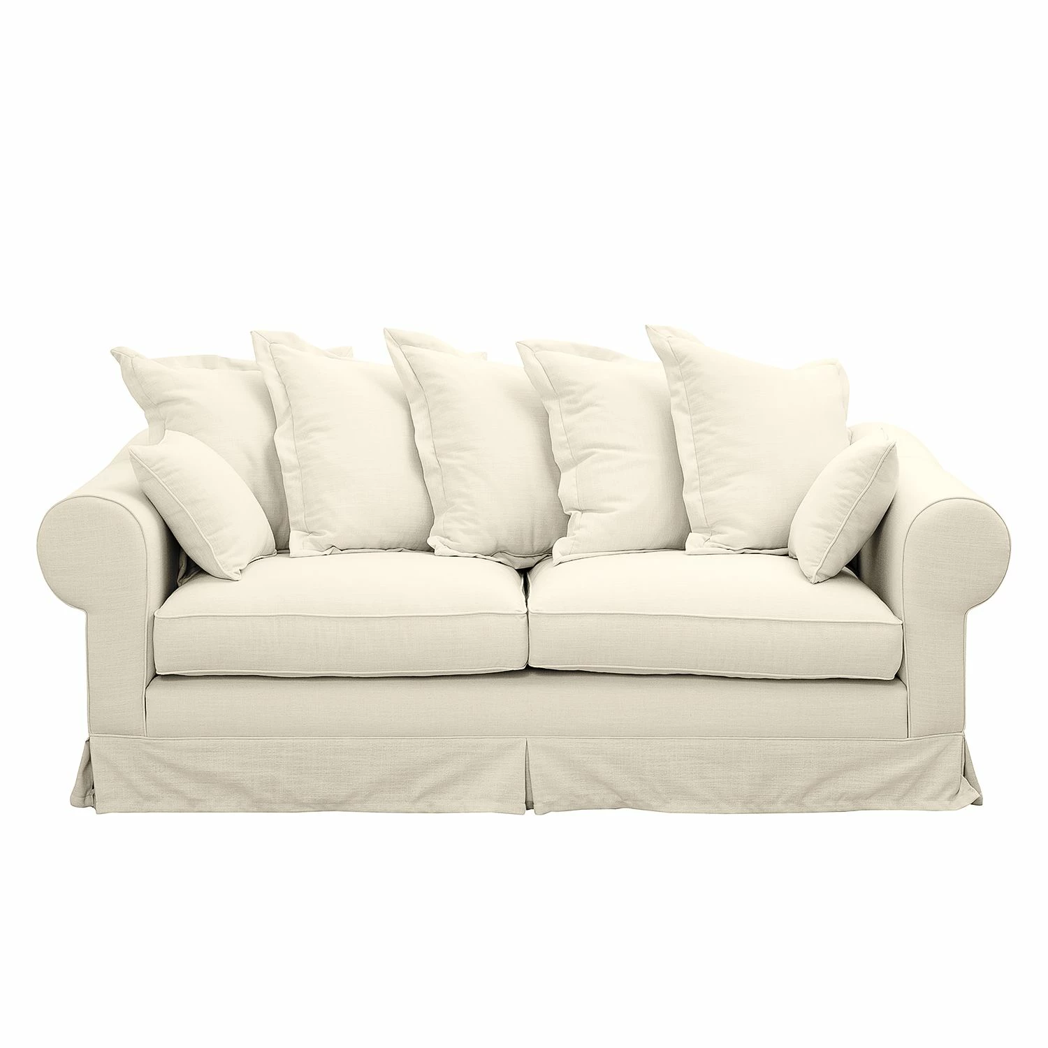 Maison Belfort Sofa Saltum (3-Sitzer) Webstoff - Cremeweiß 3 Maison Belfort Sofa Saltum (3-Sitzer) Webstoff - Cremeweiß – Bild 3