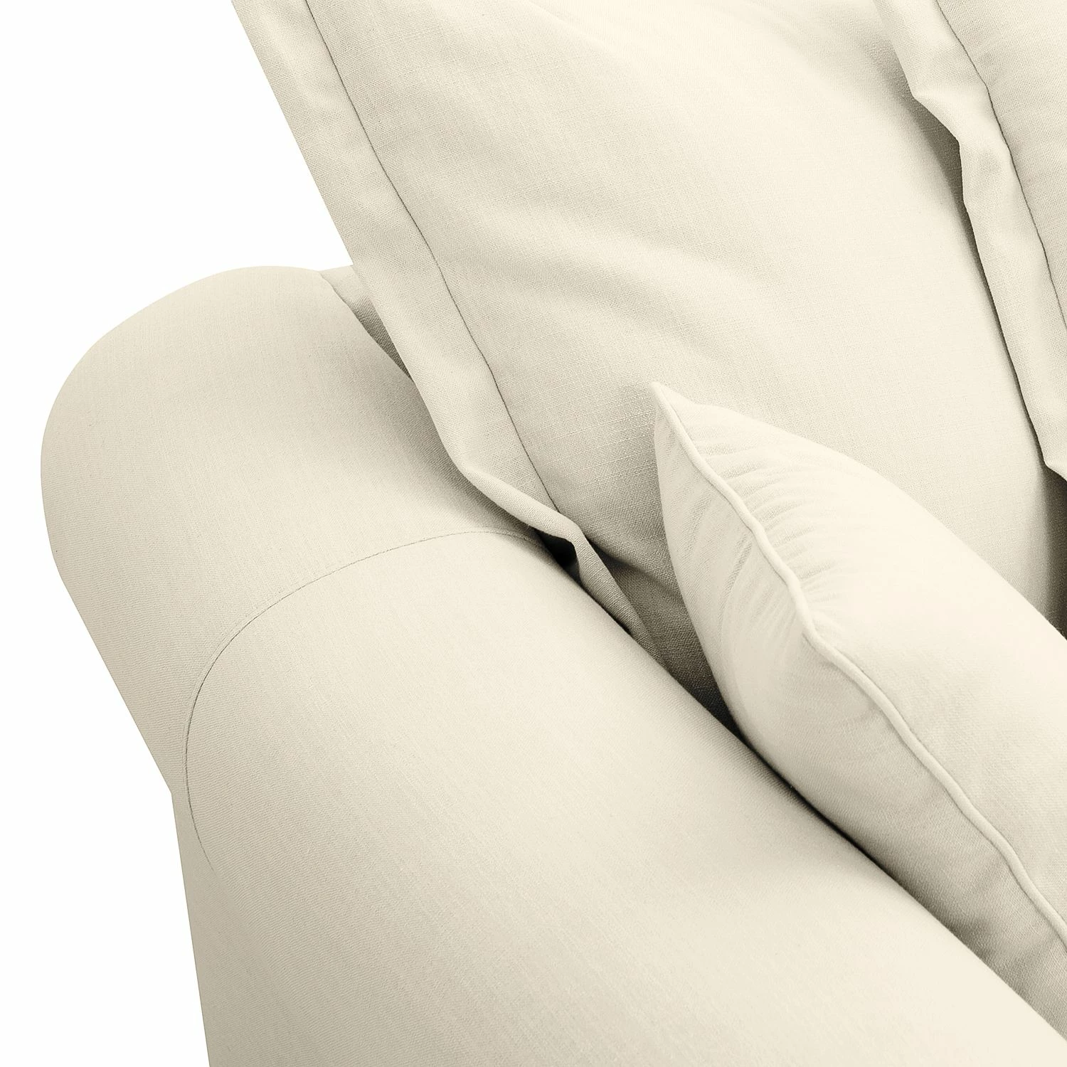 Maison Belfort Sofa Saltum (3-Sitzer) Webstoff - Cremeweiß 6 Maison Belfort Sofa Saltum (3-Sitzer) Webstoff - Cremeweiß – Bild 6