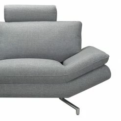 Loftscape Sofa Sharon (3-Sitzer) Webstoff - Grau - Keine Funktion -WOHNZIMMERMÖBEL Verkäufe sofa sharon 3 sitzer webstoff grau 411528