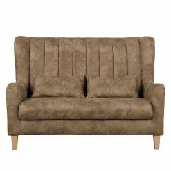 Ars Natura Sofa Shenton (3-Sitzer) Antiklederlook - Latte Macchiato -WOHNZIMMERMÖBEL Verkäufe sofa shenton 2 sitzer antiklederlook latte macchiato 4252324 1