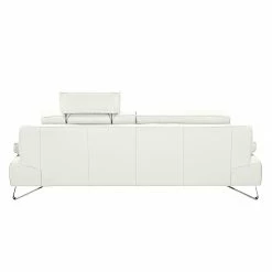 Loftscape Sofa Silvano (2,5-Sitzer) - Kunstleder - Weiß - Keine Funktion -WOHNZIMMERMÖBEL Verkäufe sofa silvano 2 5 sitzer kunstleder weiss 443644
