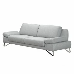 Loftscape Sofa Silvano (2,5-Sitzer) Webstoff Grau - Keine Funktion