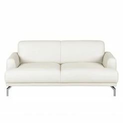 Fredriks Sofa Sisto II (2-Sitzer) Echtleder - Weiß -WOHNZIMMERMÖBEL Verkäufe sofa sisto ii 2 sitzer echtleder weiss 3609649