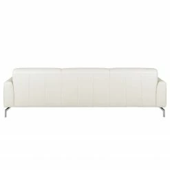 Fredriks Sofa Sisto II (3-Sitzer) Echtleder - Weiß -WOHNZIMMERMÖBEL Verkäufe sofa sisto ii 3 sitzer echtleder weiss 3609357