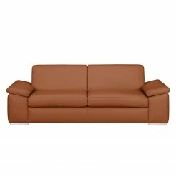 Fredriks Polstergarnitur Termon III - 3-2 Echtleder - Cognac -WOHNZIMMERMÖBEL Verkäufe sofa termon iii 3 sitzer echtleder cognac 4072740