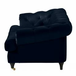 Jack & Alice Sofa Thory (2-Sitzer) - Dunkelblau -WOHNZIMMERMÖBEL Verkäufe sofa thory 2 sitzer samt dunkelblau 4896488