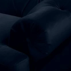 Jack & Alice Sofa Thory (2-Sitzer) - Dunkelblau -WOHNZIMMERMÖBEL Verkäufe sofa thory 2 sitzer samt dunkelblau 4896500