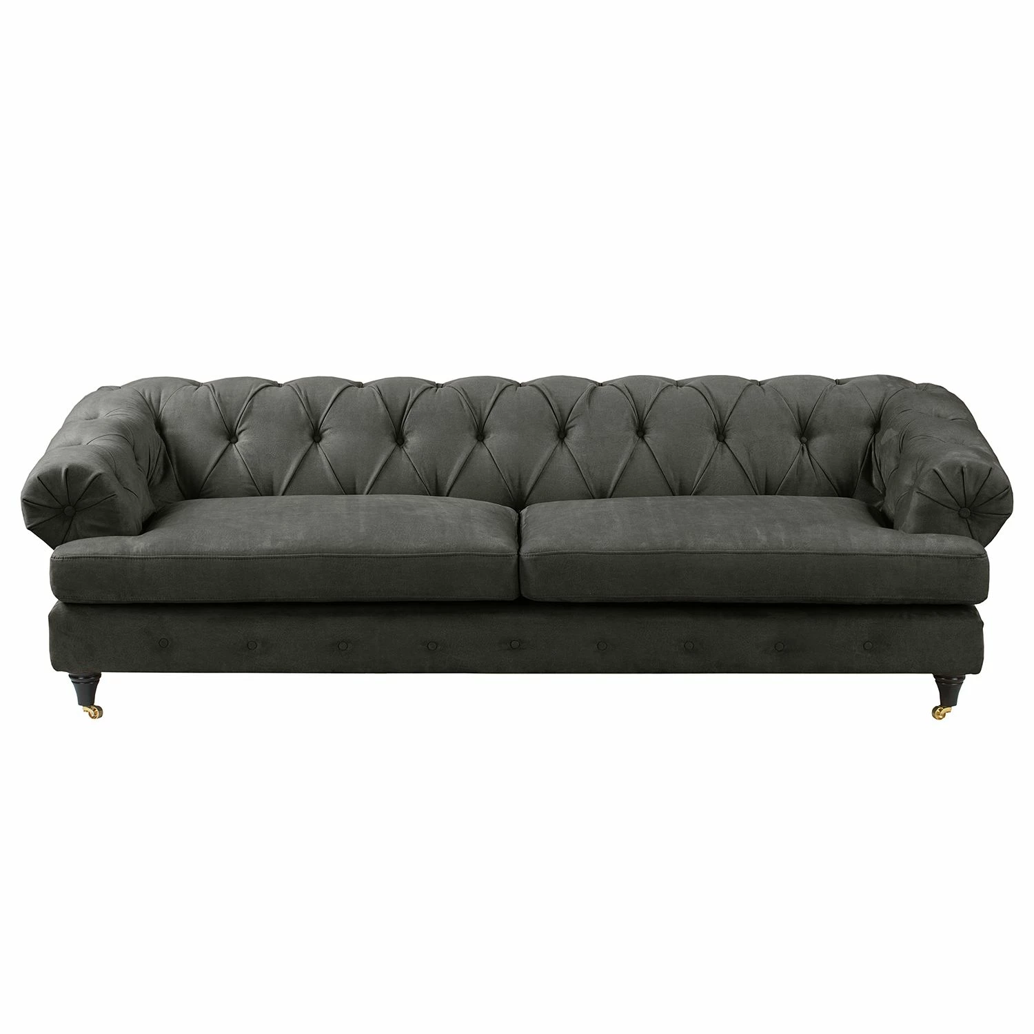 Ars manufacti Sofa Thory (3-Sitzer) - Dunkelbraun 3 Ars manufacti Sofa Thory (3-Sitzer) - Dunkelbraun – Bild 3