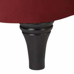 Jack & Alice Sofa Thory (3-Sitzer) - Rot -WOHNZIMMERMÖBEL Verkäufe sofa thory 3 sitzer samt rot 4895972