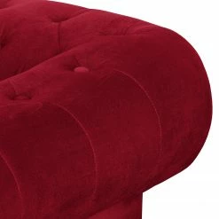 Jack & Alice Polstergarnitur Torquay II (3-2) - Microfaser - Rot -WOHNZIMMERMÖBEL Verkäufe sofa torquay ii 2 sitzer microfaser rot 4651292