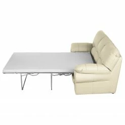 Modoform Sofa Torsby (3-Sitzer) - Kunstleder -WOHNZIMMERMÖBEL Verkäufe sofa torsby 3 sitzer kunstleder mit schlaffunktion ecru 5069588