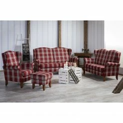 Max Winzer Sofa Verita (2-Sitzer) - Strukturstoff - Rot kariert 14 Max Winzer Sofa Verita (2-Sitzer) - Strukturstoff - Rot kariert -WOHNZIMMERMÖBEL Verkäufe sofa verita 2 5 sitzer strukturstoff rot kariert 5005224