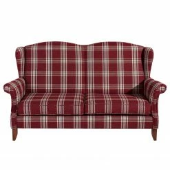 Max Winzer Sofa Verita (2,5-Sitzer) - Strukturstoff - Rot kariert -WOHNZIMMERMÖBEL Verkäufe sofa verita 2 5 sitzer strukturstoff rot kariert 5005248