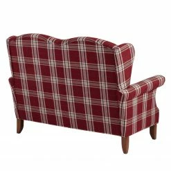 Max Winzer Sofa Verita (2-Sitzer) - Strukturstoff - Rot kariert 18 Max Winzer Sofa Verita (2-Sitzer) - Strukturstoff - Rot kariert -WOHNZIMMERMÖBEL Verkäufe sofa verita 2 sitzer strukturstoff rot kariert 5005296